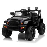 LEADZM Dual Drive 12V 4.5A.h with 2.4G Remote Control Jeep Black