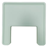 Naturally slip resistant flexible food grade silicone placemat