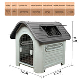 On Sale  Warmth outdoor indoor large Dog house Dome skylight Pet Beds