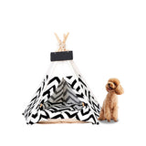 High-Quality luxury outdoor wood house luxury dog cat canvas Creative