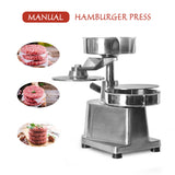 GZKITCHEN Hamburger Press Machine Aluminum Alloy Hamburger Patty Maker