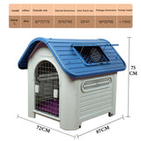 On Sale  Warmth outdoor indoor large Dog house Dome skylight Pet Beds