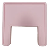 Naturally slip resistant flexible food grade silicone placemat