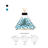 High-Quality luxury outdoor wood house luxury dog cat canvas Creative