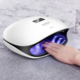SUN 4 LED Lamps Nail dryer Double Power Lamps for UV Gels Polish USB