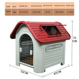 On Sale  Warmth outdoor indoor large Dog house Dome skylight Pet Beds