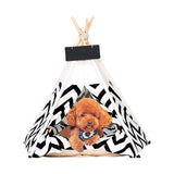 High-Quality luxury outdoor wood house luxury dog cat canvas Creative