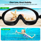 Best Selling Kid Waterproof Clear Swimming Goggles Swim Set