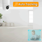 IP Camera 5G WiFi Baby Monitor 1080P Mini Indoor CCTV Security 2K 4MP AI Tracking Audio Video Surveillance Camera Alexa|Surveillance Cameras|