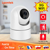 IP Camera 5G WiFi Baby Monitor 1080P Mini Indoor CCTV Security 2K 4MP AI Tracking Audio Video Surveillance Camera Alexa|Surveillance Cameras|