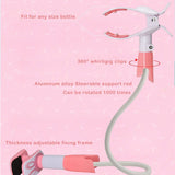 4 Sizes Baby Bottle Holder Solid Baby Bottle Holder For Hands Free Bottle Feeding Baby Drink Water Nursing Holder Support Clip