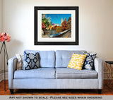 Framed Print, Central Park Autumn Buildings Midtown Manhattan New York City freeshipping - betonier