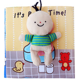 Baby Toy Soft 3D Cloth Book First Book Montessori Infant Early color Cognitive Educational Toys Learning Basic Life Skills Toys