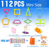 Mini 200PCS-46PCS Magnetic Designer Constructor Toy For Boys Girls Magnetic Building Blocks Magnet Educational Toys For Children