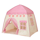 Folding Kids Tent Baby Play House Large Room Flowers Blooming Tipi Indoor Tent Best Birthday Gift Children Outdoor Play Teepee