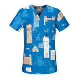 viaoli pharmacy pet hospital nurse uniform scrubs tops dentistry doctor overalls lab coat spa uniform medical surgical uniforms