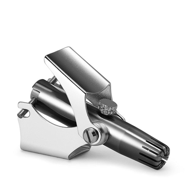 YBLNTEK Nose Trimmer for Men Stainless Steel Manual Trimmer for  Nose Vibrissa Razor Shaver Washable Nose Ear Hair Trimmer