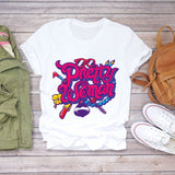 Women 2020 Summer Fingernail Nail Art Make Up 90s Ladies Lady T-shirts Top T Shirt Ladies Womens Graphic Female Tee T-Shirt