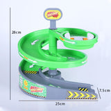 Railway Magical Track Glowing Flexible Car Toys Children Racing Bend Rail DIY Led Electronic Flash Light Toy For Kids