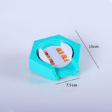 Railway Magical Track Glowing Flexible Car Toys Children Racing Bend Rail DIY Led Electronic Flash Light Toy For Kids
