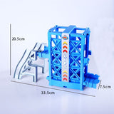 Railway Magical Track Glowing Flexible Car Toys Children Racing Bend Rail DIY Led Electronic Flash Light Toy For Kids