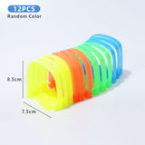 Railway Magical Track Glowing Flexible Car Toys Children Racing Bend Rail DIY Led Electronic Flash Light Toy For Kids
