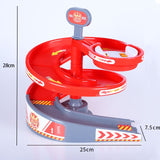 Railway Magical Track Glowing Flexible Car Toys Children Racing Bend Rail DIY Led Electronic Flash Light Toy For Kids