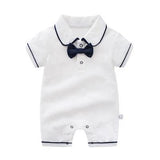 Orangemom Official Store New Born Baby Girl Jumpsuit Infant Birthday Party Wedding Dresses Gentleman Short Romper Boy Clothes