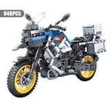 ERBO Technical Motorcycle car Model Building Blocks Speed Racing car City Vehicle MOC Motorbike Bricks Kits Toys For Children