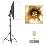*** Photography Softbox Lighting Kits 50x70CM Professional Continuous Light System Soft Box For Photo Studio Equipment ™
