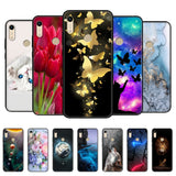 Prime Silicon Soft TPU back Phone Cover For Huawei Honor 8A JAT-LX1 Coque black tpu case ™