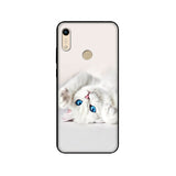Prime Silicon Soft TPU back Phone Cover For Huawei Honor 8A JAT-LX1 Coque black tpu case ™