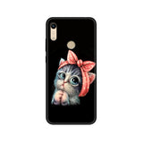 Prime Silicon Soft TPU back Phone Cover For Huawei Honor 8A JAT-LX1 Coque black tpu case ™