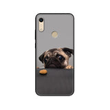 Prime Silicon Soft TPU back Phone Cover For Huawei Honor 8A JAT-LX1 Coque black tpu case ™