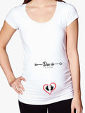 See You Soon 2020 Summer Tees Women T-shirts Slim Maternity Funny Letter Tops O-Neck Pregnancy T Shirts for Pregnant Women
