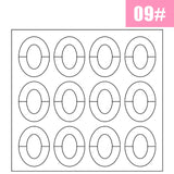 French Manicure DIY Nail Art Tips Guides Stickers Stencil Strip Women Decoration Decals