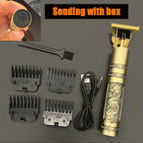 Hair Trimmer Barber Hair Clipper Cordless Hair Cutting Machine Beard Trimmer Shaving Machine Wireless Electric Razor Men Shaver