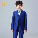 Nimble Blue Suit for Boy School Formal Set Button Blazers for Boys  Kids Blazer freeshipping - betonier