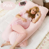 pregnancy Comfortable U type pillows Body pillow For Pregnant Women Best For Side Sleepers Removable 4 color #25